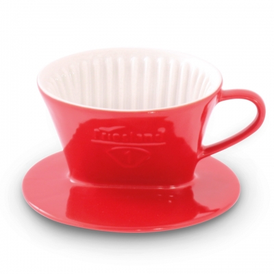 Friesland Kaffeefilter Gr. 1 Rot Porzellan