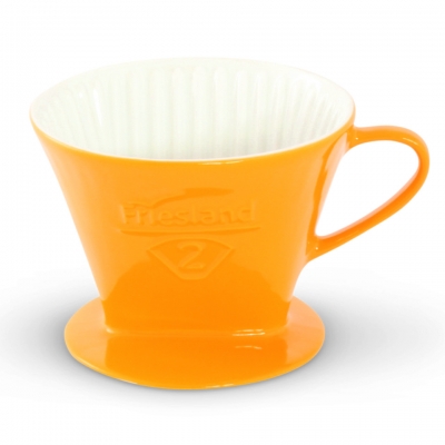 Friesland Kaffeefilter Gr. 2 Safrangelb Porzellan