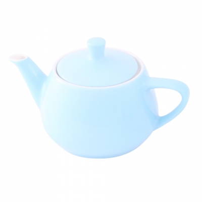 Friesland Teekanne 0,35l Pastellblau Utah Teapot Porzellan